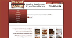 Desktop Screenshot of forcumlannommaterials.com